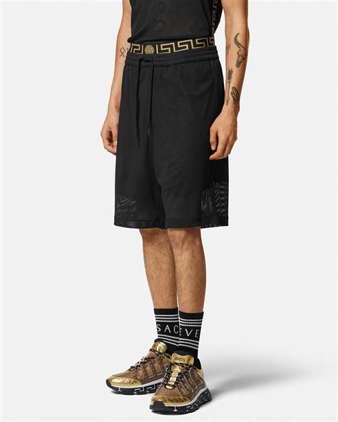 versace gym shorts|Versace shorts ssense.